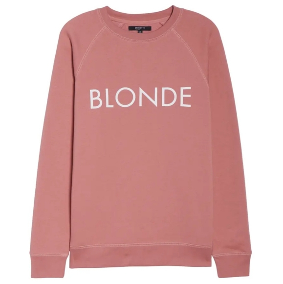 Brunette the Label BLONDE Sweatshirt dusty rose XS - Picture 10 of 10